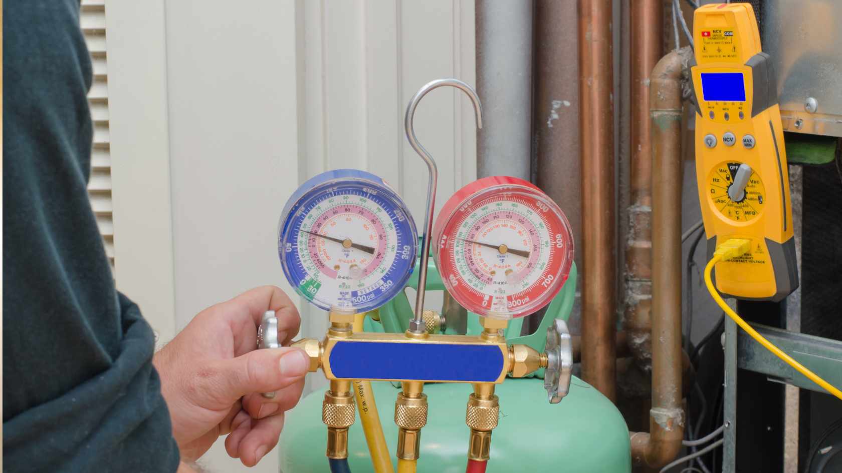 HVAC close up in Sparta TN